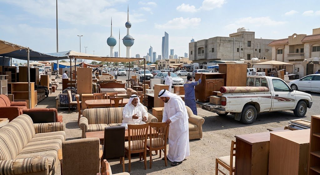 شراء الاثاث المستعمل السلام بالكويت