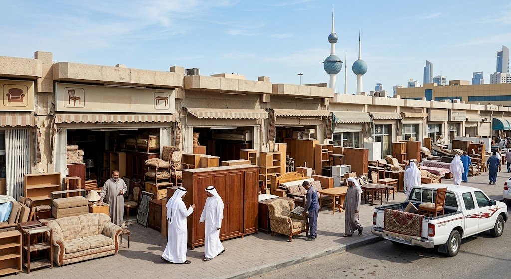 شراء الاثاث المستعمل القادسية الكويت