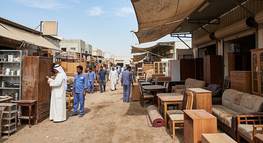 شراء الاثاث المستعمل المنصوريه الكويت