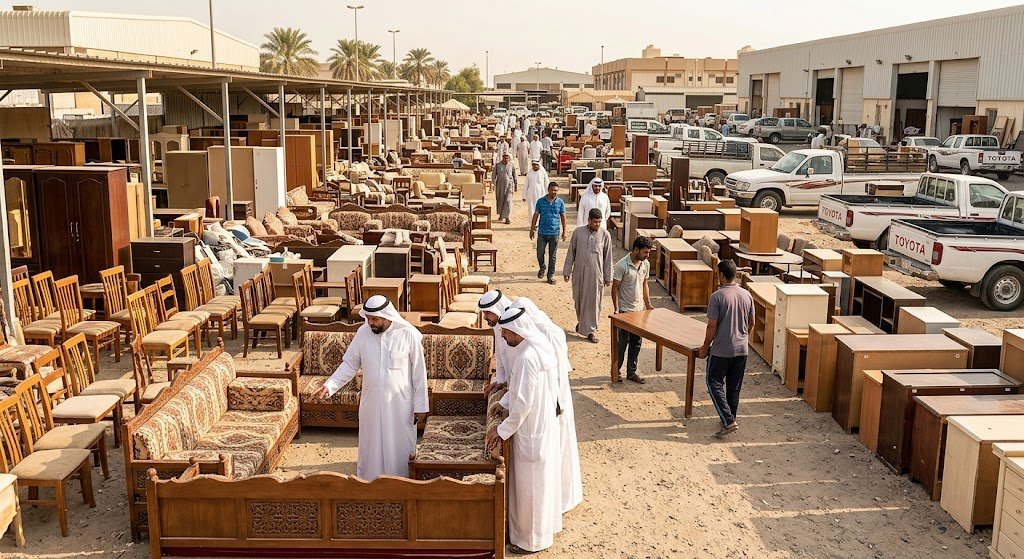 شراء الاثاث المستعمل النزهه الكويت