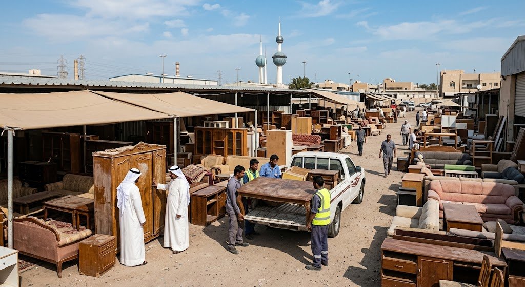 شراء الاثاث المستعمل بالعاصمة الكويت