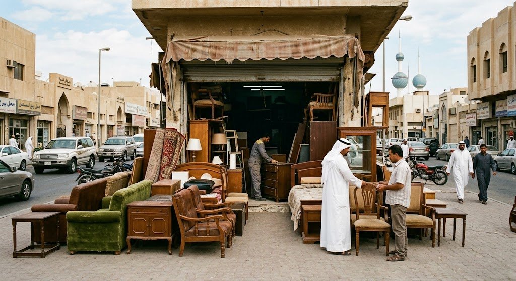 شراء الاثاث المستعمل باليرموك الكويت
