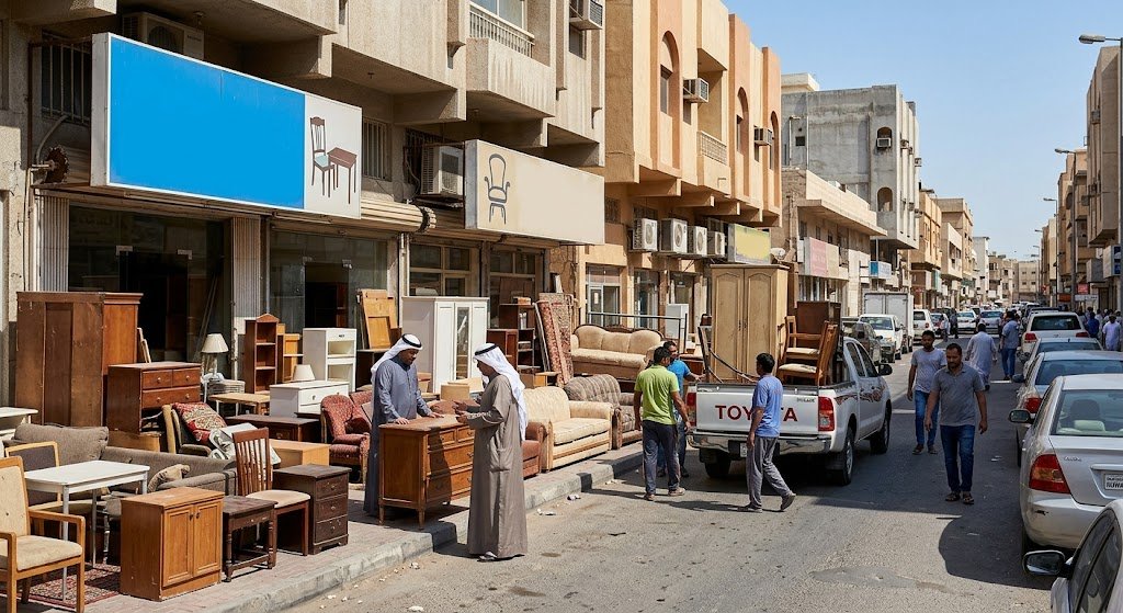شراء الاثاث المستعمل بالفروانية الكويت