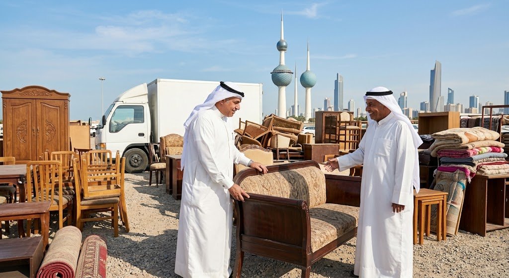 شراء الاثاث المستعمل بيان الكويت
