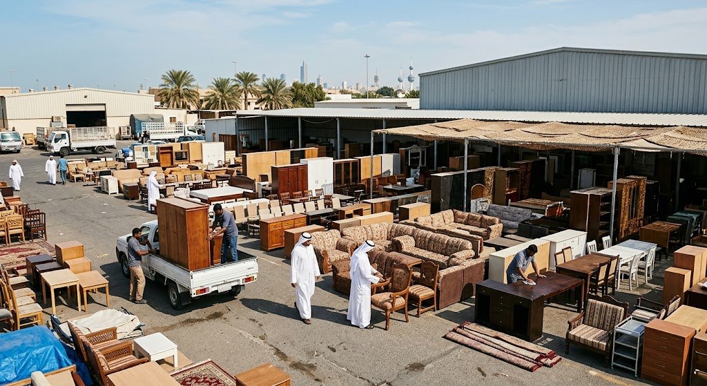 شراء الاثاث المستعمل ابوالحصاينه الكويت