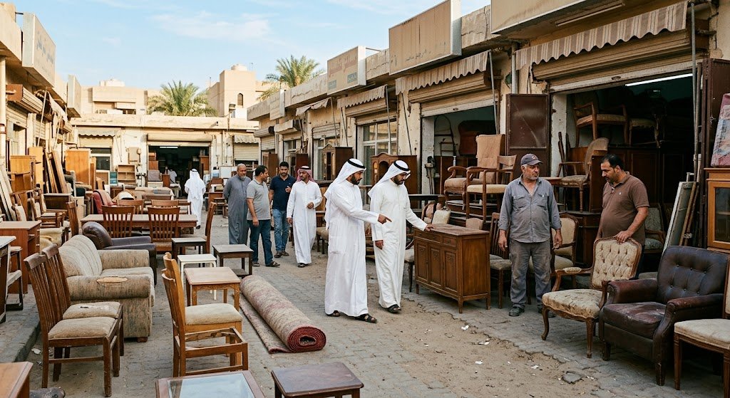 يشترون اثاث مستعمل في الكويت