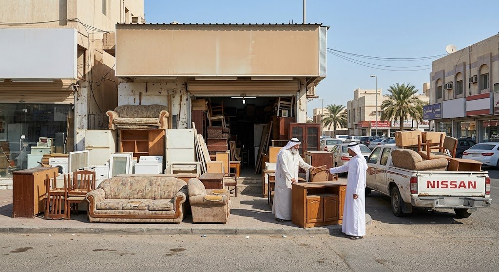 يشترون الاثاث المستعمل بالكويت
